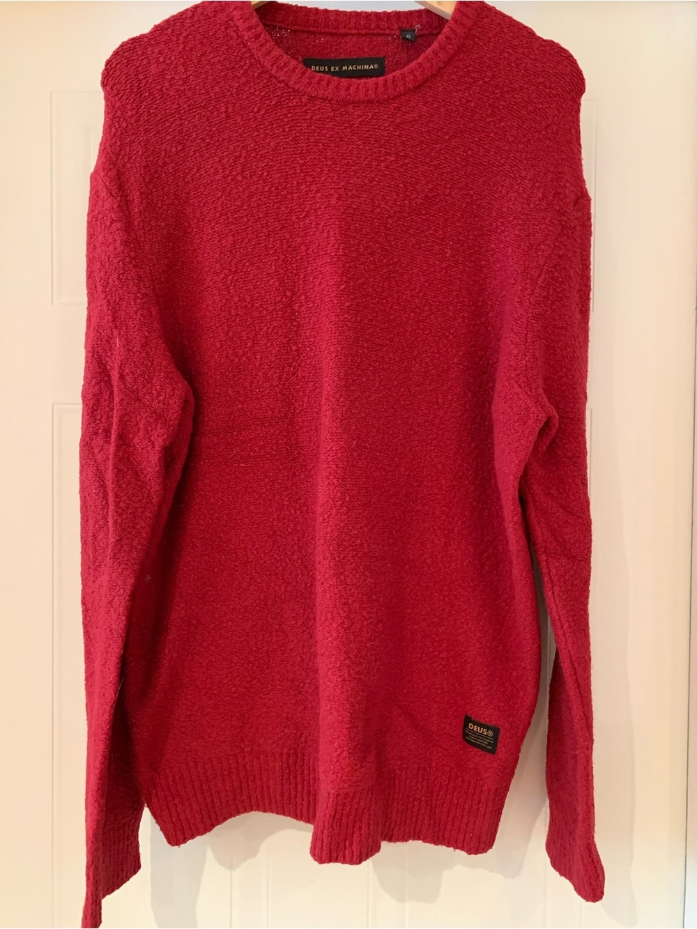 Deus Ex Red Cardigan Sweater